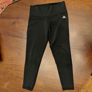 Adidas climalite black leggings